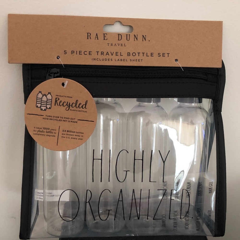 Rae Dunn Highly Organized Travel Bundle NWT